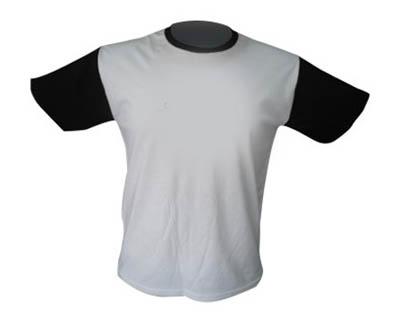 Camiseta Manga Cor Diferente Ref 203